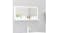 NNEVL Bathroom Mirror w/ Built-In Shelf 80 x 10.5 x 37cm - Gloss White NNEVL Bathroom Mirror w/ Built-In Shelf 80 x 10.5 x 37cm - Gloss White
