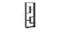 Tall shelving unit with labelled dimensions for height, width, and depth Tall shelving unit with labelled dimensions for height, width, and depth