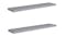 NNEVL Ledge Wall Shelves 2 pcs. 120 x 23.5 x 3.8cm - Grey NNEVL Ledge Wall Shelves 2 pcs. 120 x 23.5 x 3.8cm - Grey