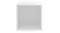 Front view of a NNEVL square wall cabinet in gloss white finish Front view of a NNEVL square wall cabinet in gloss white finish