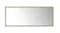 NNEVL Bathroom Mirror in 90 x 1.5 x 37cm size NNEVL Bathroom Mirror in 90 x 1.5 x 37cm size