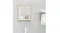 NNEVL Bathroom Mirror w/ Built-In Shelf 40x10.5x37cm White/Sonoma Oak NNEVL Bathroom Mirror w/ Built-In Shelf 40x10.5x37cm White/Sonoma Oak