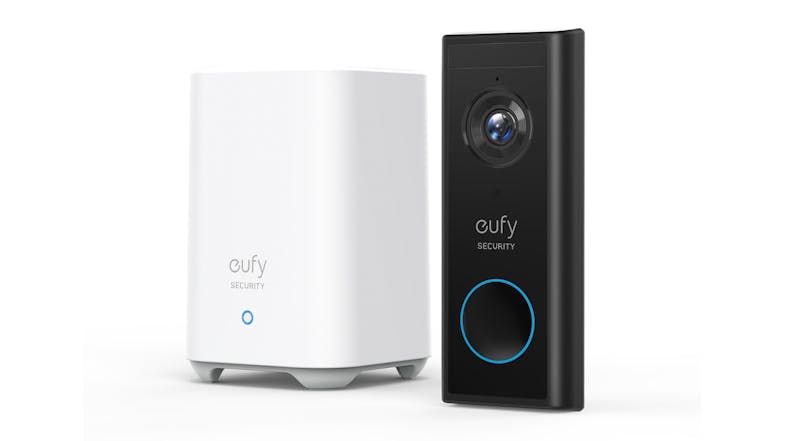 Eufy Video Doorbell with Home Base 2 (Wireless, 2560x1920, Night Vision, Motion Detection, Two-Way Audio) Eufy Video Doorbell with Home Base 2 (Wireless, 2560x1920, Night Vision, Motion Detection, Two-Way Audio)