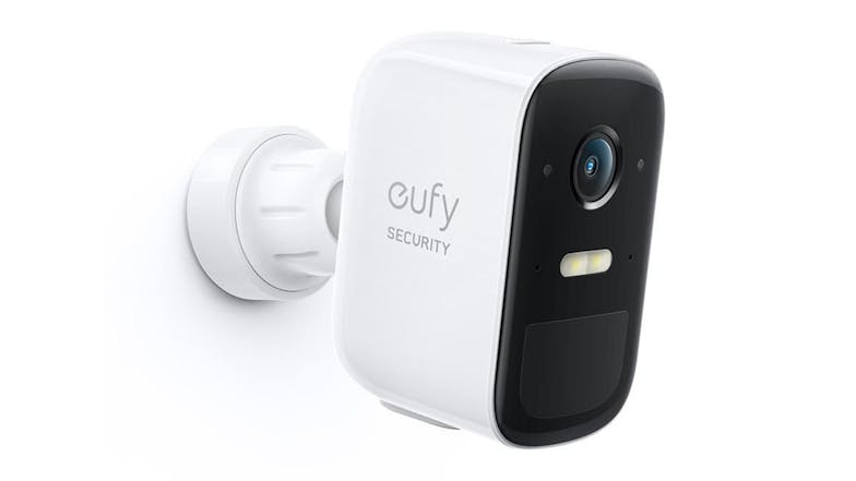 Eufy Cam 2C Pro 2K Outdoor Wireless Smart Security Camera - 2 Pack with HomeBase2 (White)