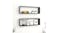 NNEVL Wall Shelves Floating Rectangle 2pcs. 80 x 15 x 26.5 - Grey NNEVL Wall Shelves Floating Rectangle 2pcs. 80 x 15 x 26.5 - Grey