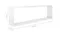 NNEVL Wall Shelves Floating Rectangle 6pcs. 100 x 15 x 30 - Gloss White NNEVL Wall Shelves Floating Rectangle 6pcs. 100 x 15 x 30 - Gloss White