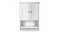 TSB Living Wall-Mounted Bathroom Cabinet - White TSB Living Wall-Mounted Bathroom Cabinet - White