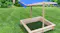 TSB Living Wooden Sandpit with Canopy TSB Living Wooden Sandpit with Canopy