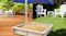 TSB Living Wooden Sandpit with Canopy TSB Living Wooden Sandpit with Canopy