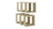NNEVL Floating Cube Wall Shelves 6pcs. 26 x 15 x 26cm - Sonoma Oak NNEVL Floating Cube Wall Shelves 6pcs. 26 x 15 x 26cm - Sonoma Oak