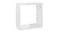 NNEVL Floating Cube Wall Shelves 6pcs. 30 x 15 x 30cm - Gloss White NNEVL Floating Cube Wall Shelves 6pcs. 30 x 15 x 30cm - Gloss White