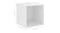 NNEVL Wall Cabinet 2pcs. 37 x 37 x 37cm - Gloss White NNEVL Wall Cabinet 2pcs. 37 x 37 x 37cm - Gloss White