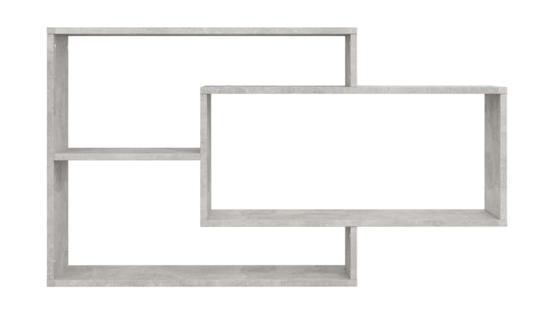 NNEVL Wall Shelves 104x20x58.5cm - Concrete Grey NNEVL Wall Shelves 104x20x58.5cm - Concrete Grey