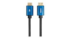 Vanco Bluejet 4K Ultra HD 22.5-GBPS HDR 24K Gold Plated HDMI ARC Cable - 0.91m Length
