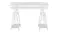 TSB Living Adjustable Metal Frame Desk - White TSB Living Adjustable Metal Frame Desk - White
