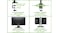 TSB Living Dual Arm Flat/Curved Monitor Desk Mount 32" w/ VESA Adaptor TSB Living Dual Arm Flat/Curved Monitor Desk Mount 32" w/ VESA Adaptor