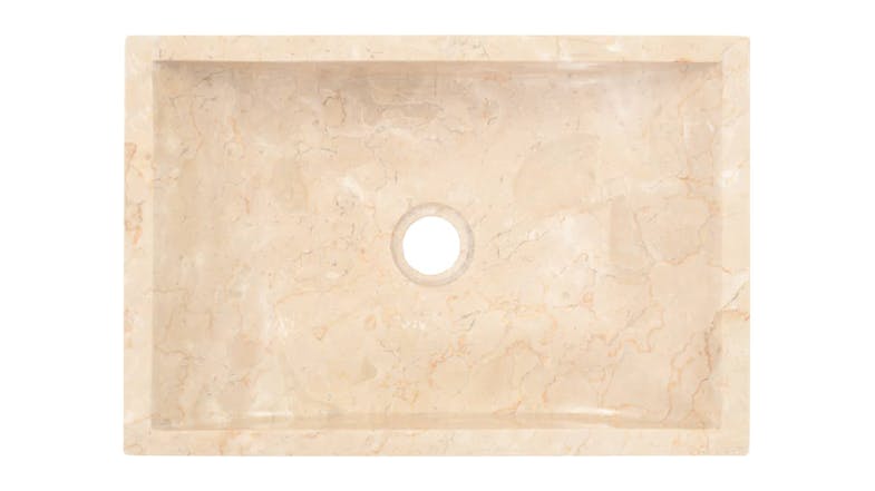 NNEVL Rectangle Marble Basin 45 x 30 x 12cm - Cream NNEVL Rectangle Marble Basin 45 x 30 x 12cm - Cream