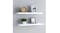 NNEVL Wall Shelves Ledge 2 pcs. 40 x 9 x 3cm - White NNEVL Wall Shelves Ledge 2 pcs. 40 x 9 x 3cm - White