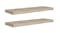 NNEVL Ledge Wall Shelves 2pcs. 80 x 23.5 x 3.8cm - Sonoma Oak NNEVL Ledge Wall Shelves 2pcs. 80 x 23.5 x 3.8cm - Sonoma Oak