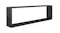 NNEVL Wall Shelves Floating Rectangle 6pcs. 100 x 15 x 30 - Gloss Black NNEVL Wall Shelves Floating Rectangle 6pcs. 100 x 15 x 30 - Gloss Black