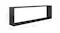 NNEVL Wall Shelves Floating Rectangle 6pcs. 100 x 15 x 30 - Gloss Black NNEVL Wall Shelves Floating Rectangle 6pcs. 100 x 15 x 30 - Gloss Black