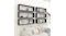 NNEVL Wall Shelves Floating Rectangle 6pcs. 100 x 15 x 30 - Gloss Black NNEVL Wall Shelves Floating Rectangle 6pcs. 100 x 15 x 30 - Gloss Black