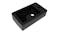 NNEVL Rectangular Ceramic Basin with Faucet Hole 46 x 25.5 x 12cm - Black NNEVL Rectangular Ceramic Basin with Faucet Hole 46 x 25.5 x 12cm - Black