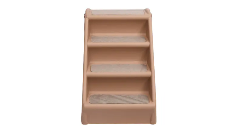 NNEVL Folding Dog Stairs 62 x 40 x 49cm - Brown NNEVL Folding Dog Stairs 62 x 40 x 49cm - Brown