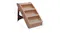 NNEVL Folding Dog Stairs 62 x 40 x 49cm - Brown NNEVL Folding Dog Stairs 62 x 40 x 49cm - Brown