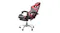 TSB Living Executive Office Chair with Footrest, Massage Function - Red TSB Living Executive Office Chair with Footrest, Massage Function - Red