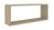 NNEVL Wall Shelves Floating Rectangle 4pcs. 60 x 15 x 33cm - Sonoma Oak NNEVL Wall Shelves Floating Rectangle 4pcs. 60 x 15 x 33cm - Sonoma Oak