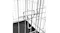 A close up view of the cage's secure lock A close up view of the cage's secure lock