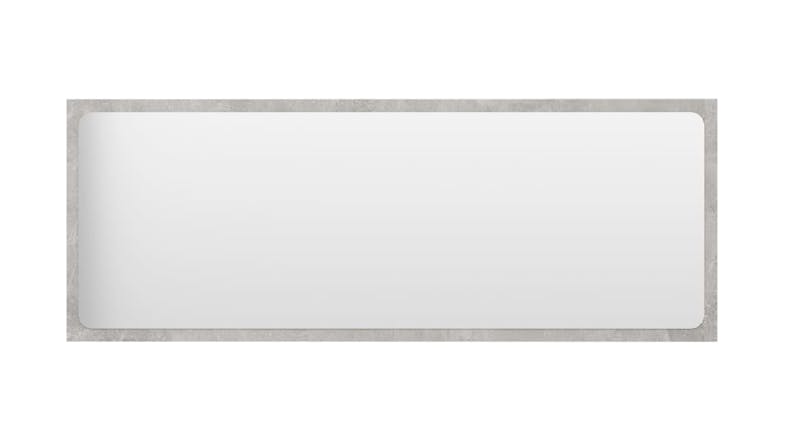 NNEVL Bathroom Mirror 100 x 1.5 x 37cm - Concrete Grey NNEVL Bathroom Mirror 100 x 1.5 x 37cm - Concrete Grey