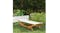 NNEVL Solid Wood Frame Hammock 100 x 188.5 x 44cm - Cream NNEVL Solid Wood Frame Hammock 100 x 188.5 x 44cm - Cream