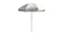Havana 2m Outdoor Fringe Umbrella - Cream Havana 2m Outdoor Fringe Umbrella - Cream