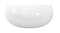 NNEVL Rounded Edge Ceramic Basin 40 x 15cm - White NNEVL Rounded Edge Ceramic Basin 40 x 15cm - White