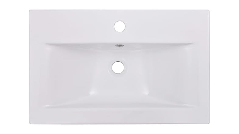 NNEVL Built-in Rectangle Ceramic Basin 61 x 39.5 x 18.5cm - White NNEVL Built-in Rectangle Ceramic Basin 61 x 39.5 x 18.5cm - White