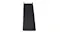 A top view of a black folding dog ramp with a non‑slip ridged surface and raised side rails A top view of a black folding dog ramp with a non‑slip ridged surface and raised side rails