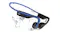Dynamic view of wireless headphones highlighting water splashes Dynamic view of wireless headphones highlighting water splashes