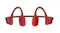 Shokz OpenRun Wireless Open-Ear Headphones - Red Shokz OpenRun Wireless Open-Ear Headphones - Red