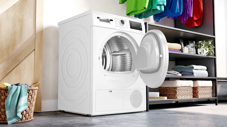 Bosch 8kg 15 Program Heat Pump Condenser Dryer - White (Series 4/WTH83001AU) Bosch 8kg 15 Program Heat Pump Condenser Dryer - White (Series 4/WTH83001AU)