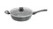 Stonechef Forged Aluminium Non-stick High Wall Frypan with Lid 28cm - Stone Black Stonechef Forged Aluminium Non-stick High Wall Frypan with Lid 28cm - Stone Black