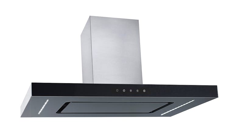 Robinhood 90cm Box Chimney Island Rangehood - Black (RIJ 900/RIJ3CL9BKDC) Robinhood 90cm Box Chimney Island Rangehood - Black (RIJ 900/RIJ3CL9BKDC)