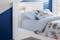 Hero King Single Bed Frame with Storage Headboard - White Hero King Single Bed Frame with Storage Headboard - White