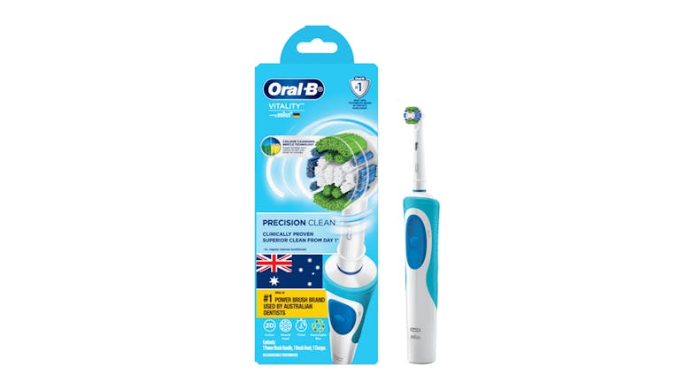 Oral-B Vitality Precision Clean Electric Toothbrush - White (D12-PC1)