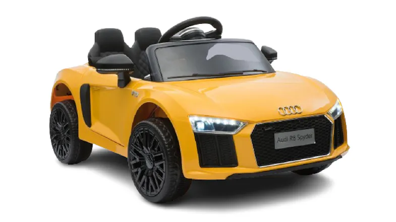 TSB Living Ride On Car - Yellow Audi R8 Spyder TSB Living Ride On Car - Yellow Audi R8 Spyder