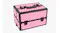 TSB Living Portable Makeup Trolley with Wheels, Travel Handle - Pink TSB Living Portable Makeup Trolley with Wheels, Travel Handle - Pink