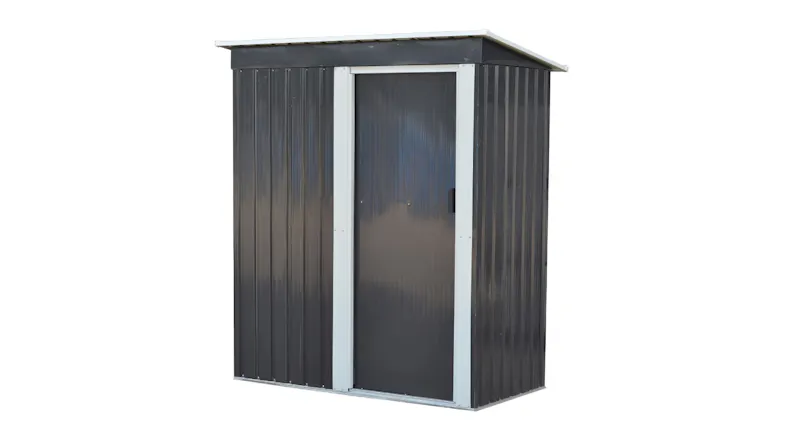 TSB Living Economic Garden Shed 162 x 86 x 181cm - Garden Grey TSB Living Economic Garden Shed 162 x 86 x 181cm - Garden Grey