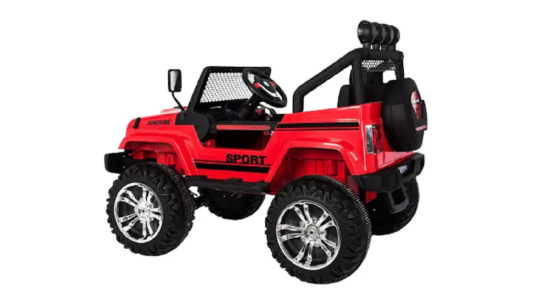 TSB Living Ride On Car - Red Jeep TSB Living Ride On Car - Red Jeep
