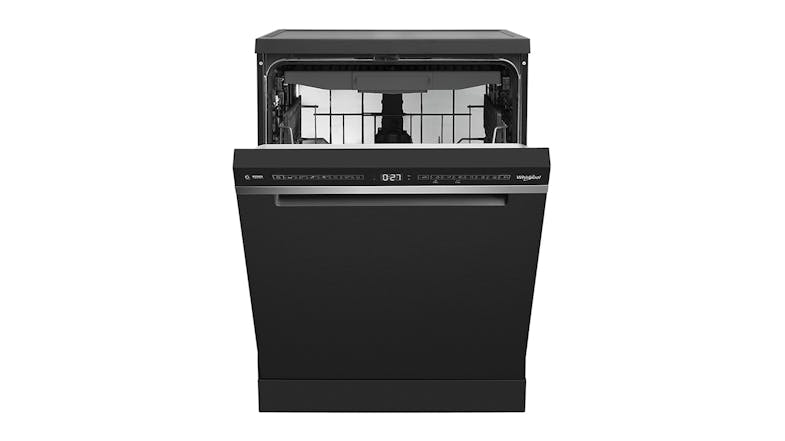 Whirlpool 14 Place Setting Dishwasher - Freestanding with 9 Programs - Black Stainless Steel (WDFS3R4NBSAU) Whirlpool 14 Place Setting Dishwasher - Freestanding with 9 Programs - Black Stainless Steel (WDFS3R4NBSAU)